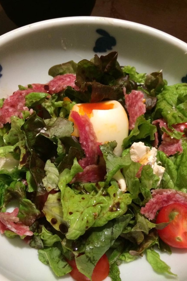 サラミサラダ様 サラミサラダ レシピ・作り方 by ぴーちゃん3279 - 楽天レシピ