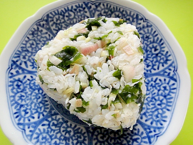 しらすとみょうがワカメのおにぎり レシピ 作り方 By Mint74 楽天レシピ しらすとみょうがワカメのおにぎり レシピ 作り方 By Mint74 楽天レシピ