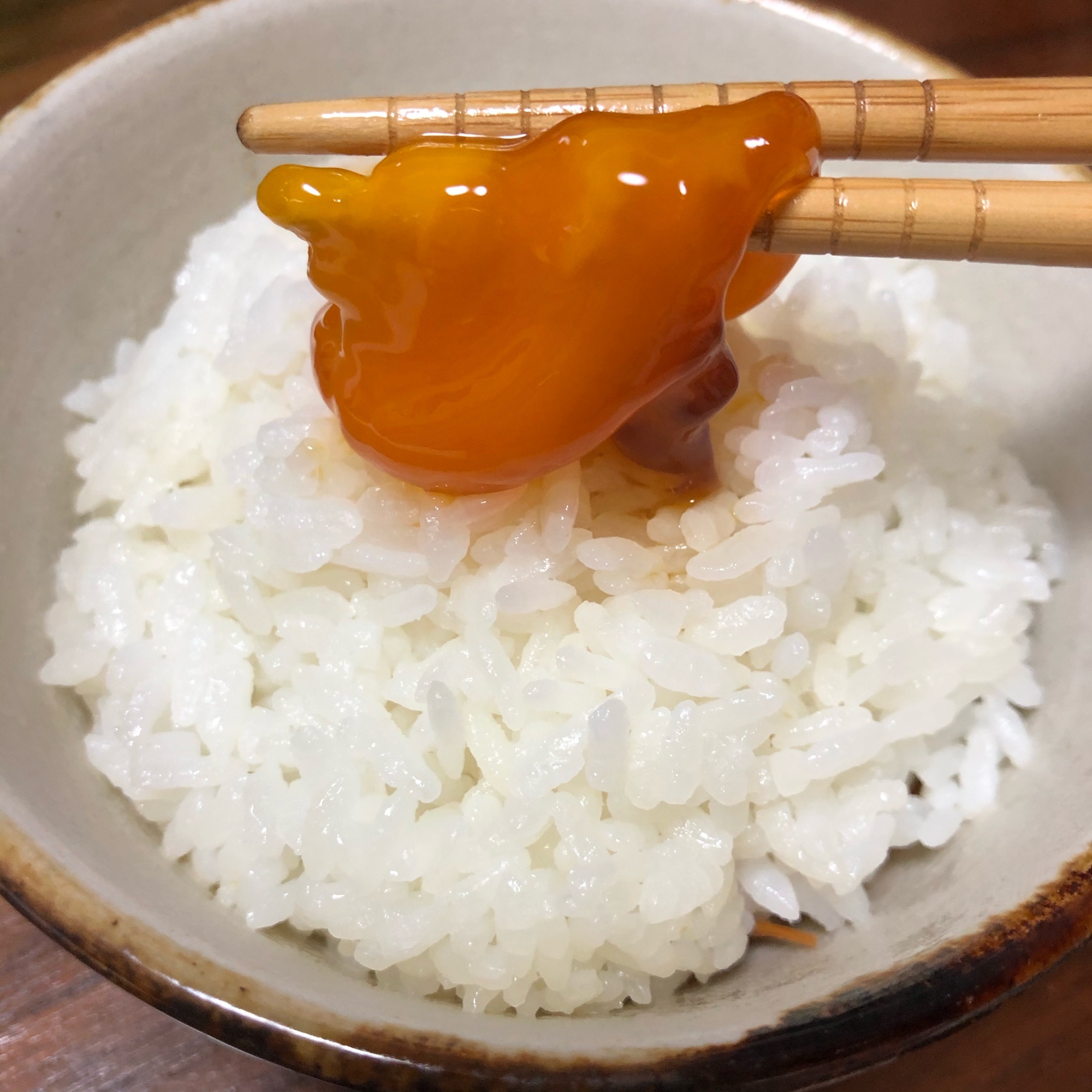 最高の朝食、ご飯のお供♪つけとくだけで絶品卵黄