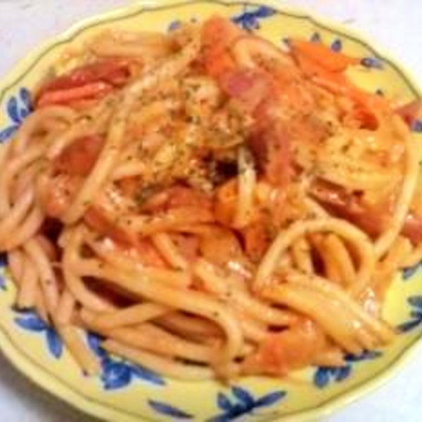 牛乳とケチャップで簡単 トマトクリームパスタ レシピ 作り方 By ばれりーなまま 楽天レシピ 牛乳とケチャップで簡単 トマトクリームパスタ レシピ 作り方 By ばれりーなまま 楽天レシピ