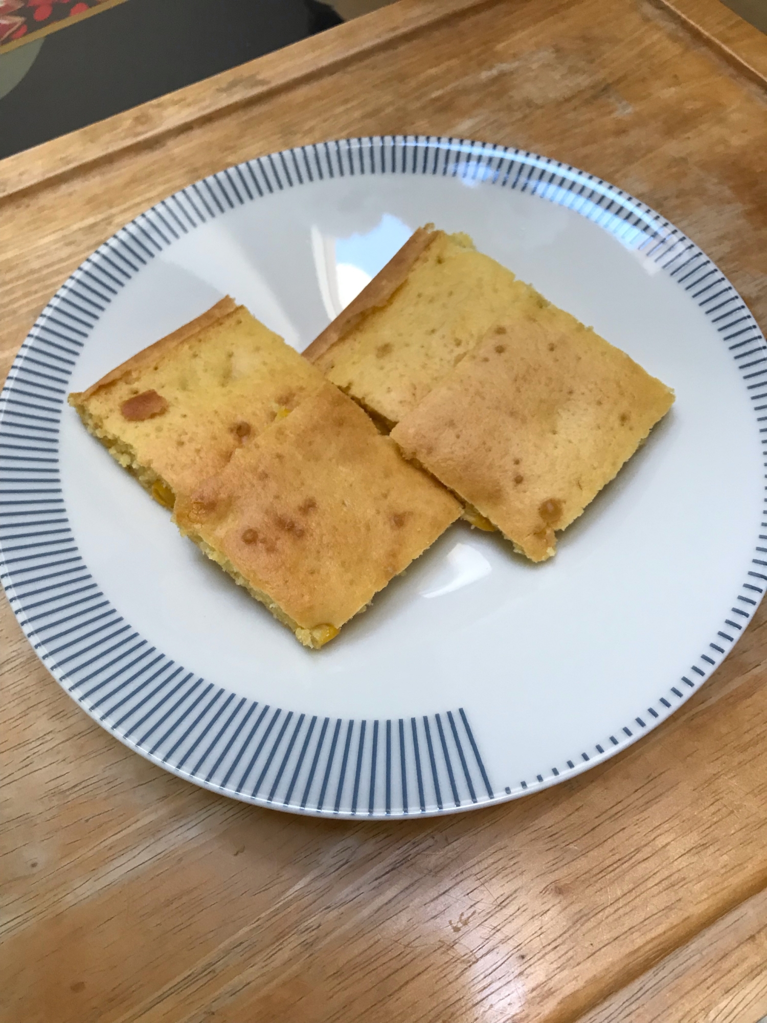 簡単！HMを使ってコーンパン作り