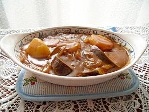 ナスを入れたカレーはいかが