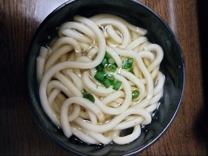 うどん みりんで甘味プラス♩