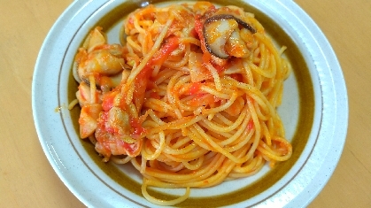 倍量で作ったのでトマトソースが少なかったけど美味しかったです！簡単で嬉しい！