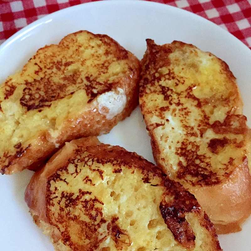 フランスパンでフレンチトースト☆