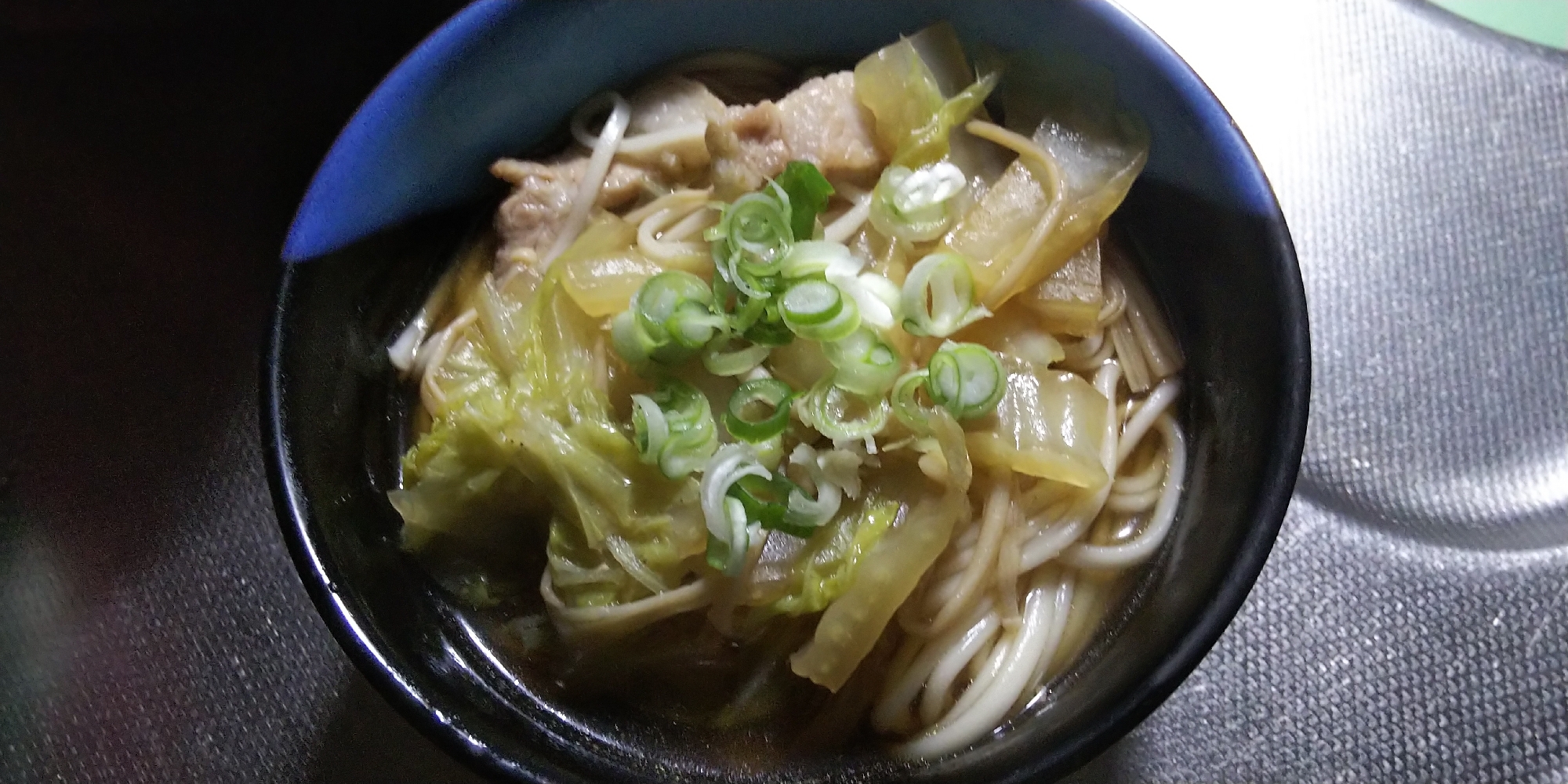 豚白菜えのきのにゅうめん