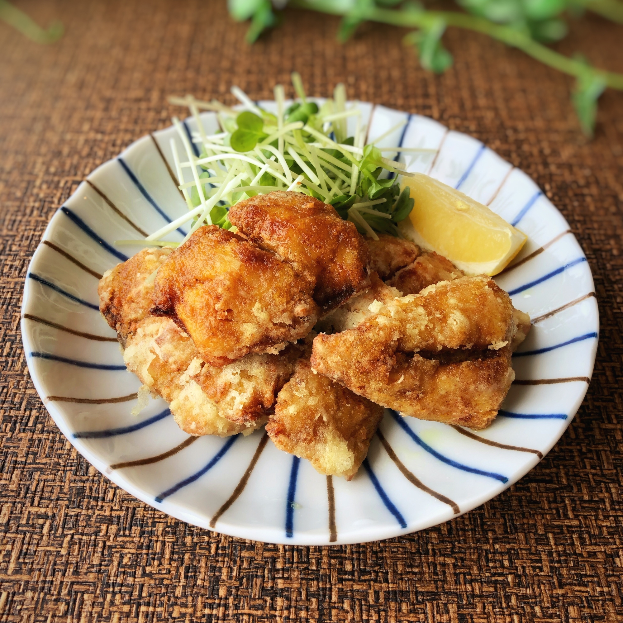 骨取り塩さばのカレー竜田揚げ