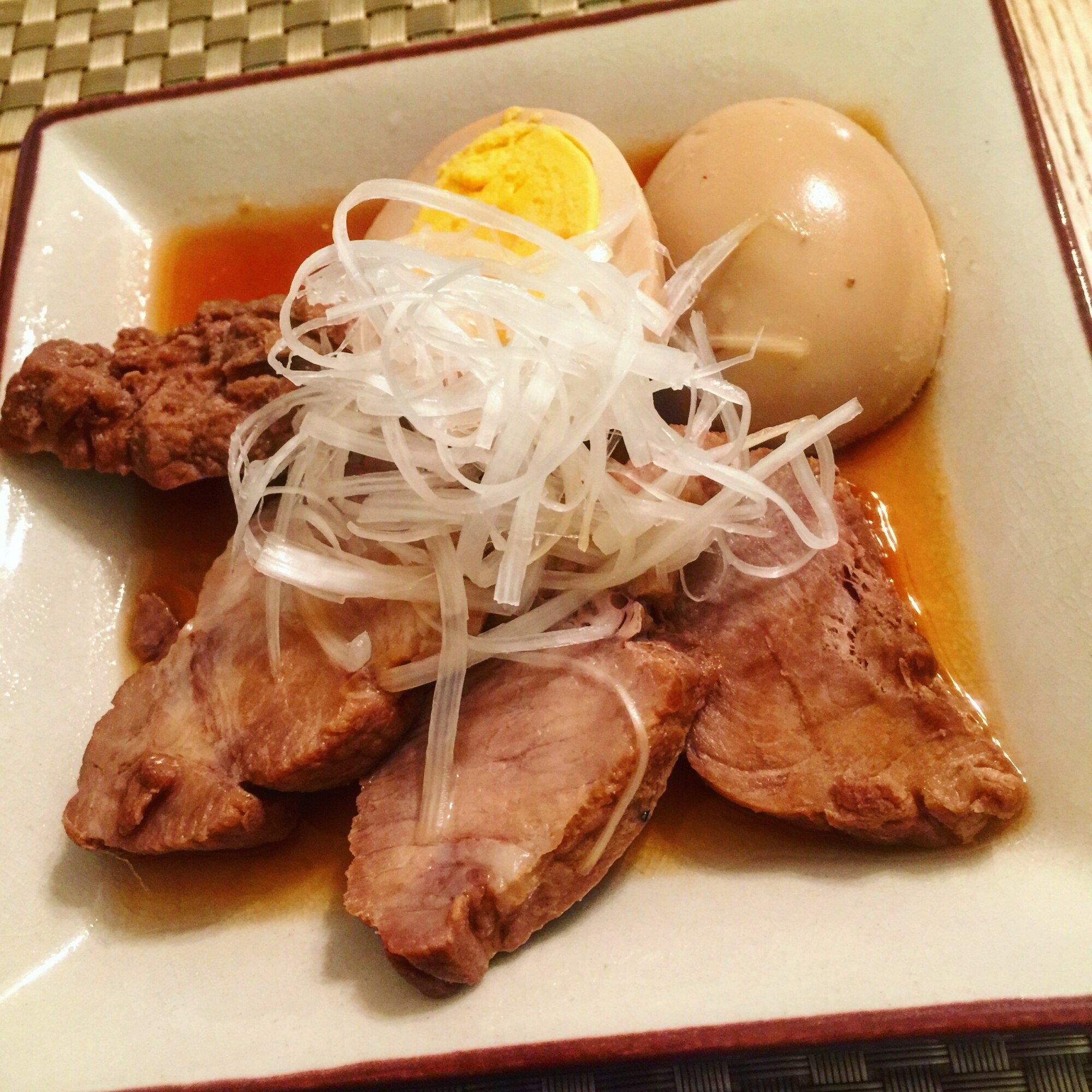 豚肩ロースでヘルシー！中華風焼豚と煮卵