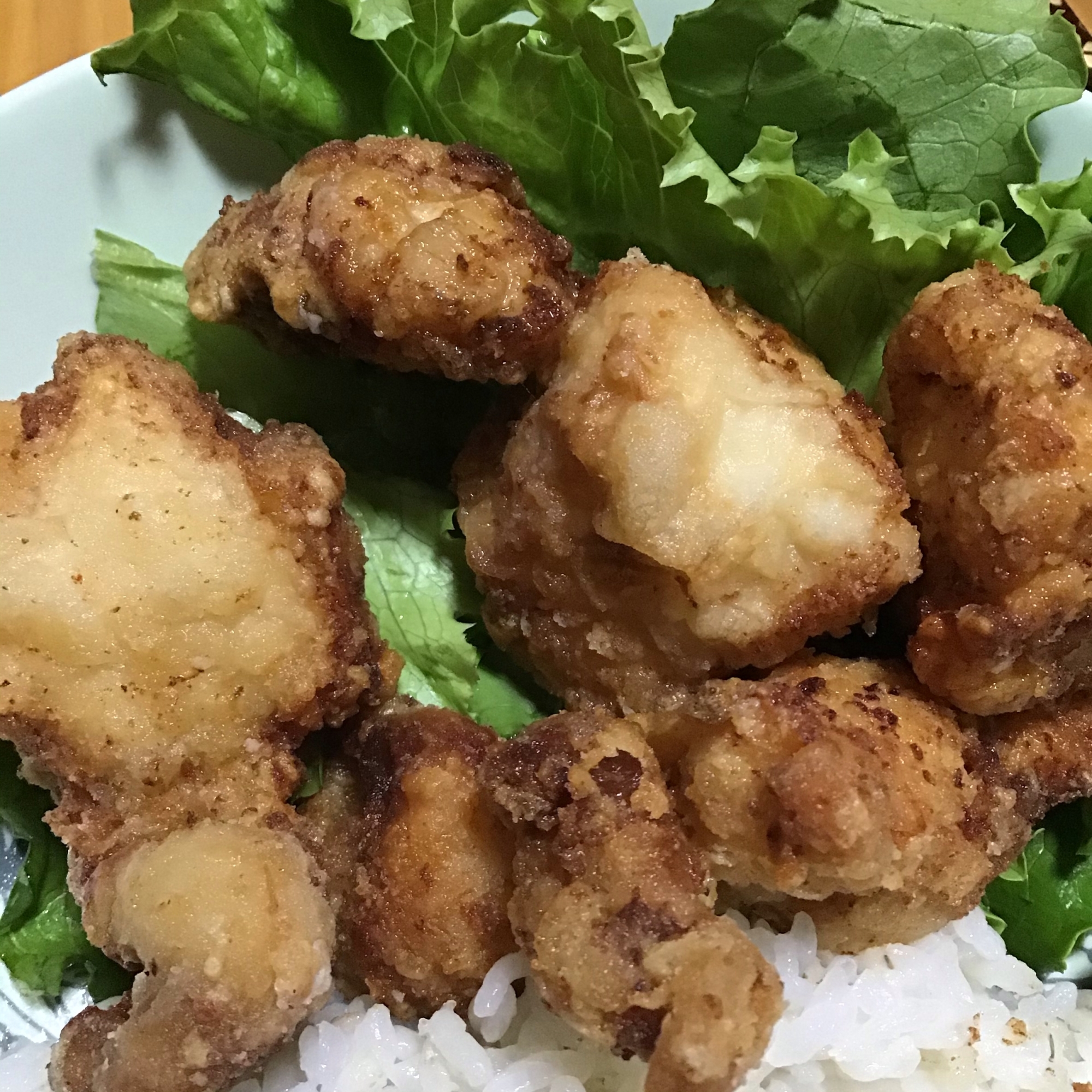 うちの唐揚げ！鶏むね肉のしょうゆ風味