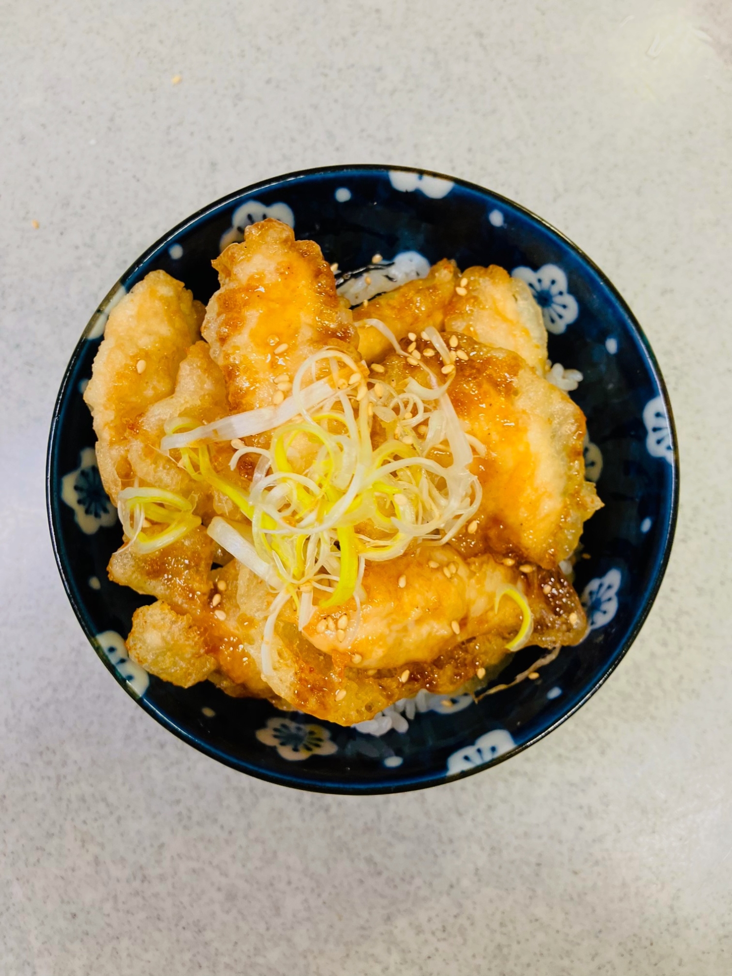 甘だれとり天丼