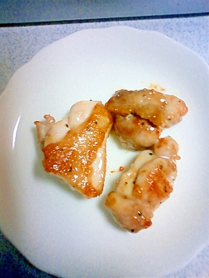 焼くだけ簡単 チキンソテー レシピ 作り方 By Sadiech 楽天レシピ