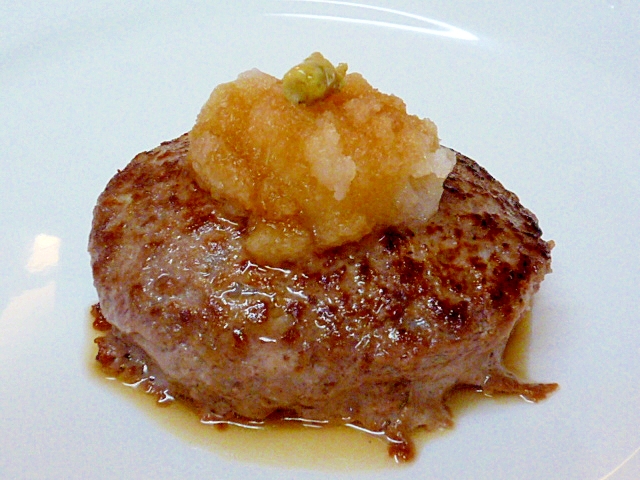 和風おろしハンバーグ きざみわさび添え レシピ 作り方 By ぽんぽんぷー 楽天レシピ