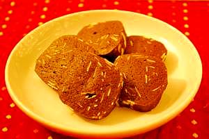 たっぷりココアとアーモンドスライスのクッキー レシピ 作り方 By Tmmmf Katze 楽天レシピ