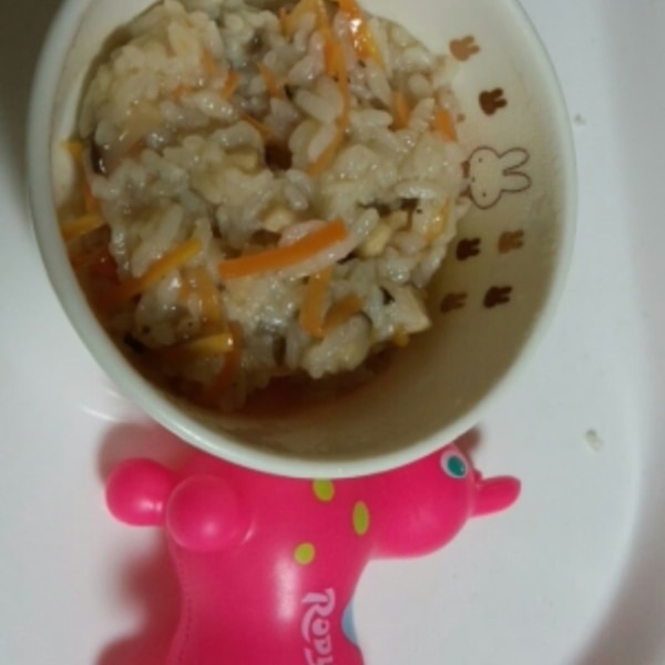 離乳食後期 なんちゃって炊き込みご飯 軟飯 レシピ 作り方 By ゆいとろ 楽天レシピ 離乳食後期 なんちゃって炊き込みご飯 軟飯 レシピ 作り方 By ゆいとろ 楽天レシピ