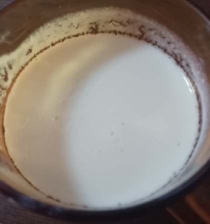 リンゴ酢と牛乳でなんちゃってのむヨーグルト★