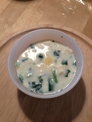 離乳食に!簡単クリームスープ