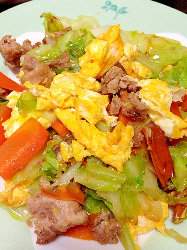 フワフラたまご入りの肉野菜炒め レシピ 作り方 By お父さん 時々se 楽天レシピ フワフラたまご入りの肉野菜炒め レシピ 作り方 By お父さん 時々se 楽天レシピ