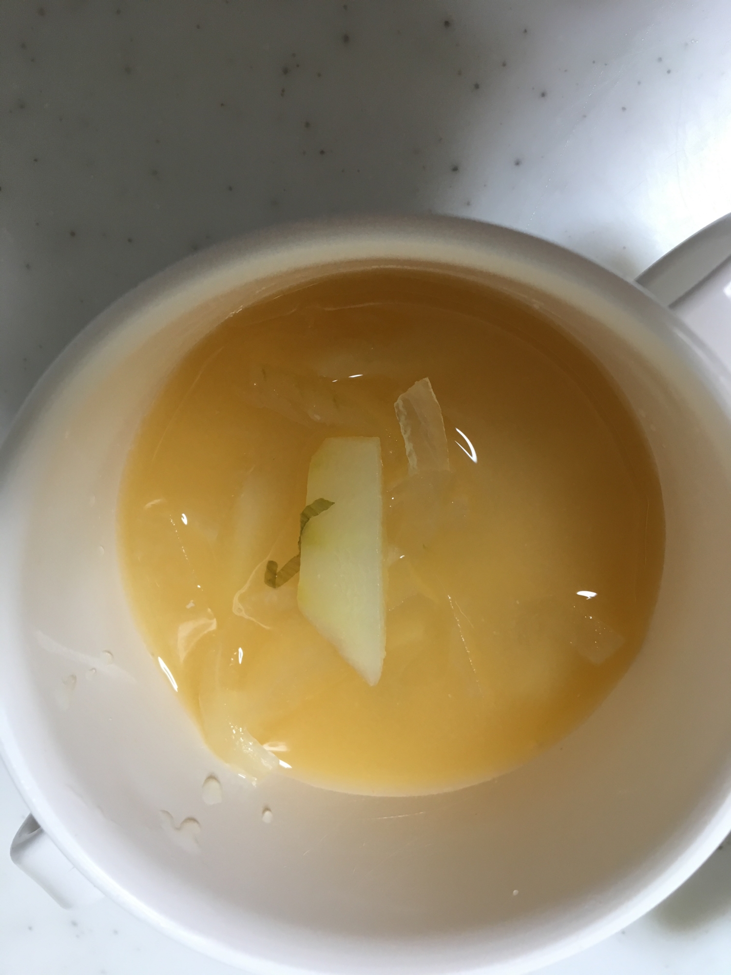 大根と玉葱のお味噌汁(^ ^)