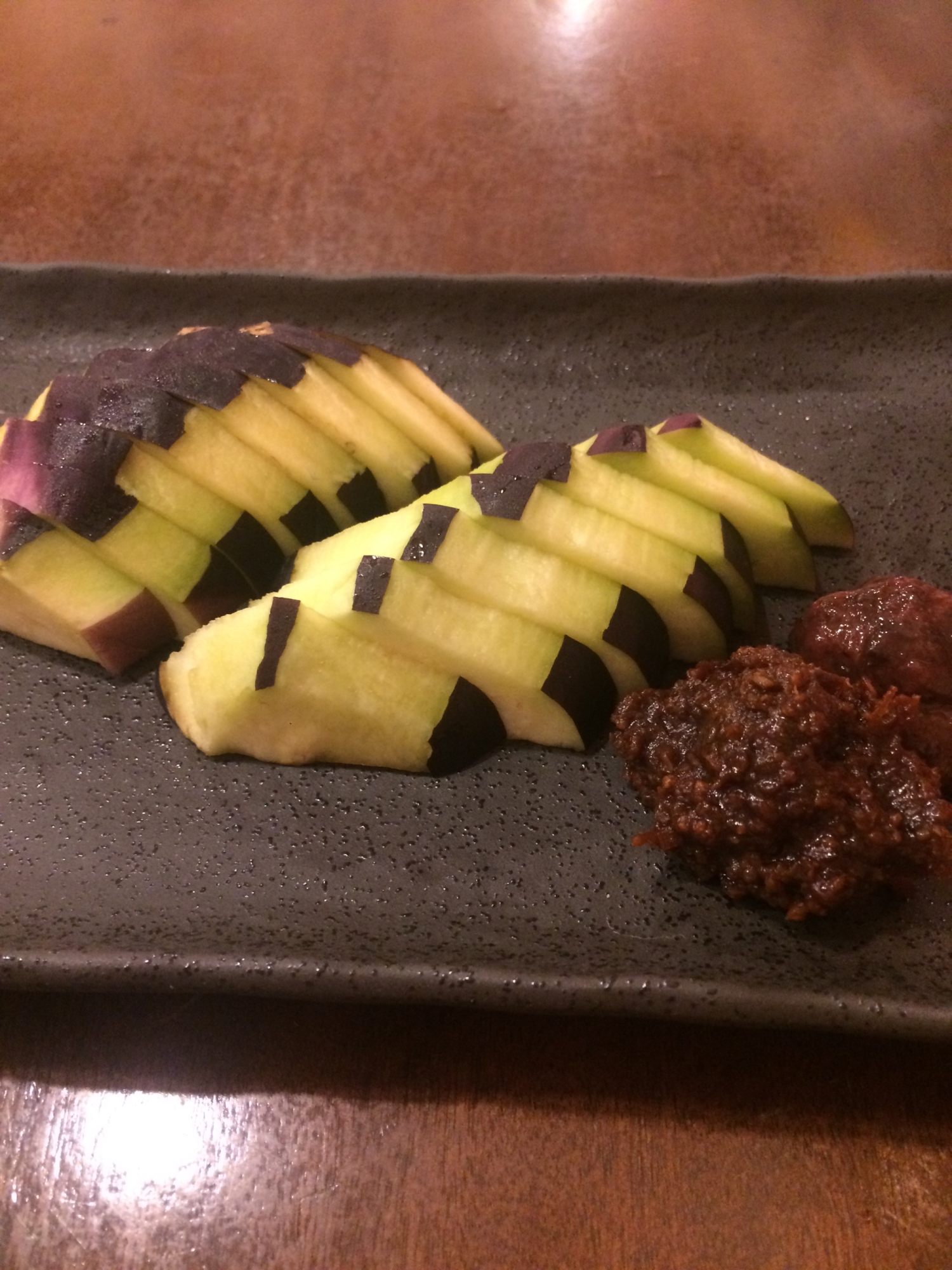 水茄子のお刺身 レシピ 作り方 By けけり 楽天レシピ