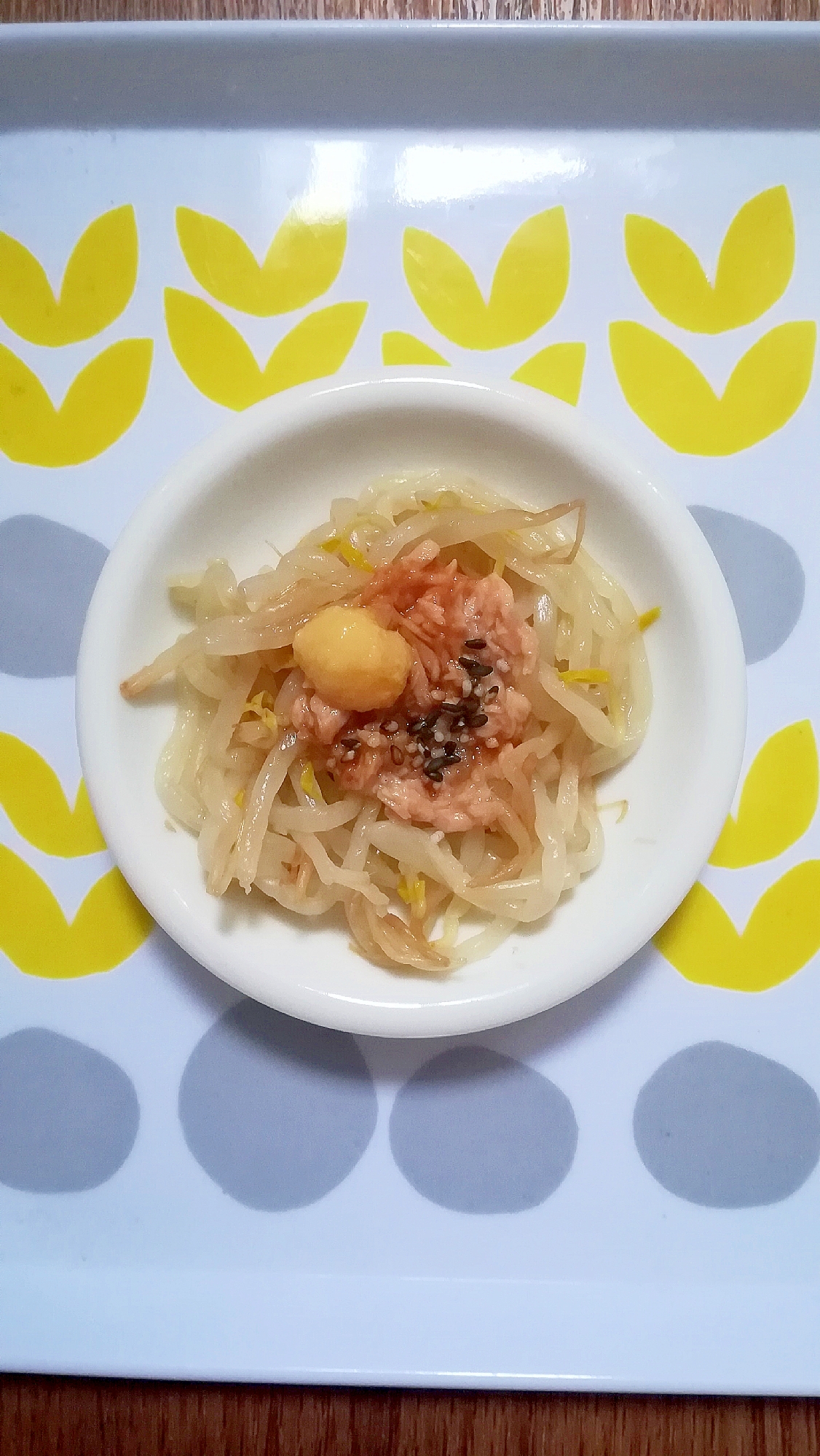 もやしとツナの和え物☆生姜醤油風味