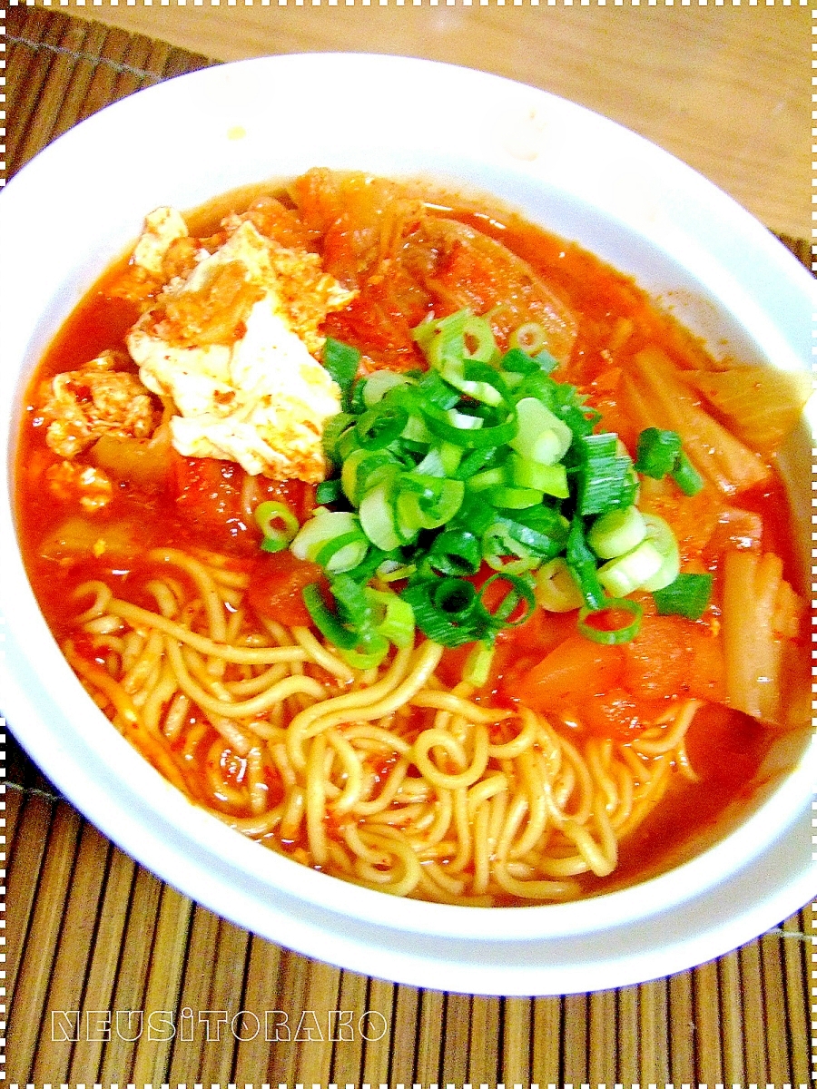 キムトマラーメン レシピ 作り方 By ねうしとら子 楽天レシピ キムトマラーメン レシピ 作り方 By ねうしとら子 楽天レシピ