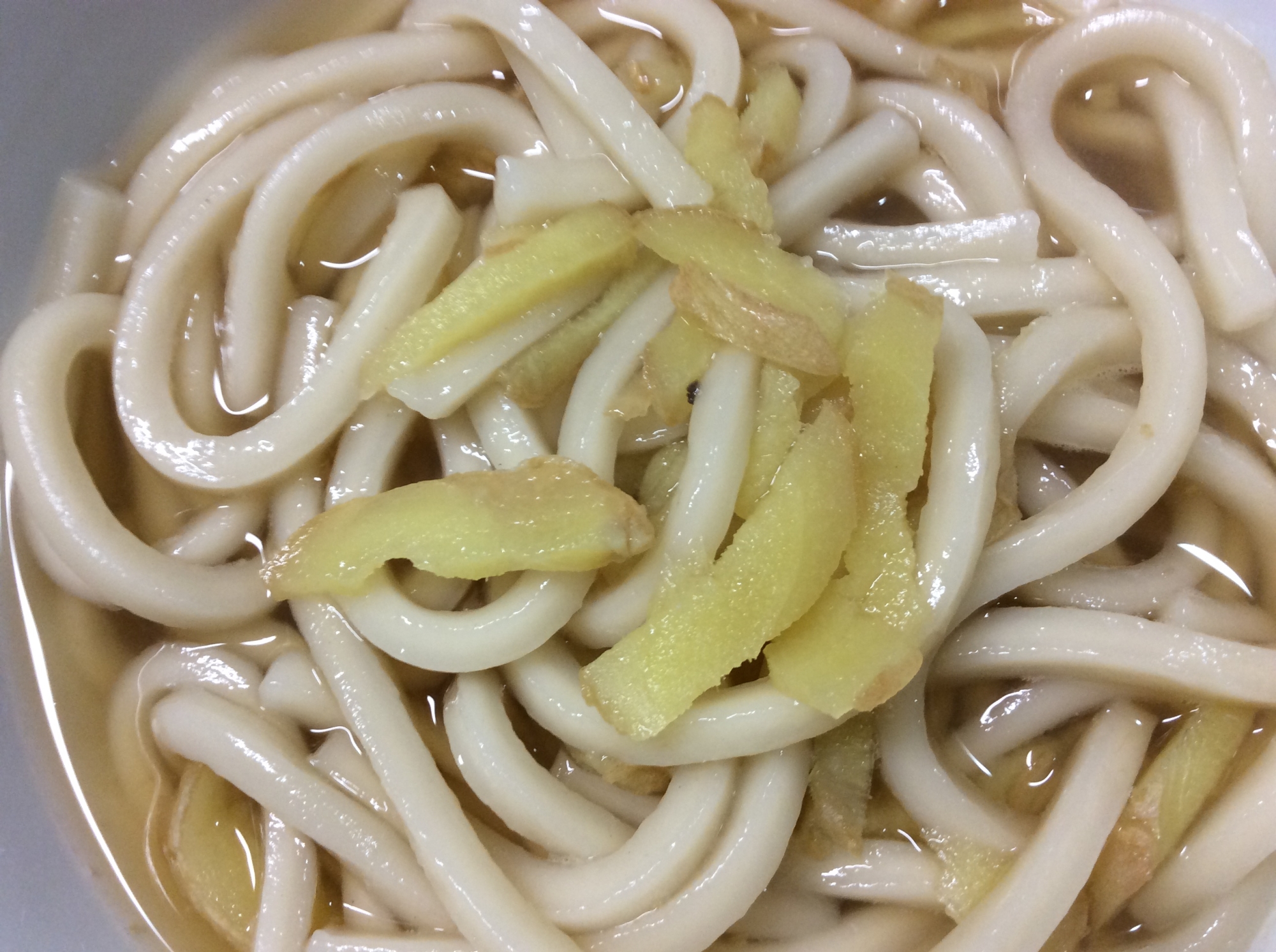 ピリッと生姜煮込みうどん