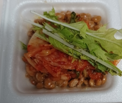 キムチ納豆