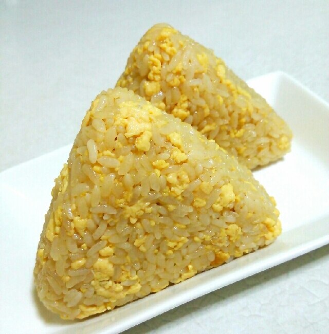 混ぜこみ☆玉子だしおにぎり レシピ・作り方 by あ-ち0024