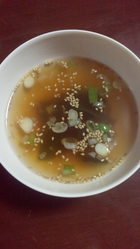 簡単ワカメスープ♪