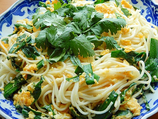 手軽なタイ料理風❤冷麦でパッタイ♪(エビ抜き)