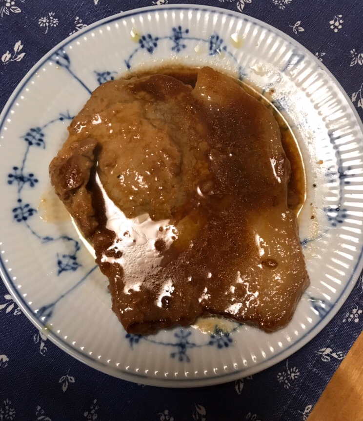 豚ロースのニンニク味噌焼き