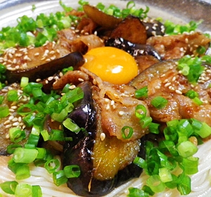 ガッツリ豚バラ茄子素麺 レシピ 作り方 By Bapaksan 楽天レシピ