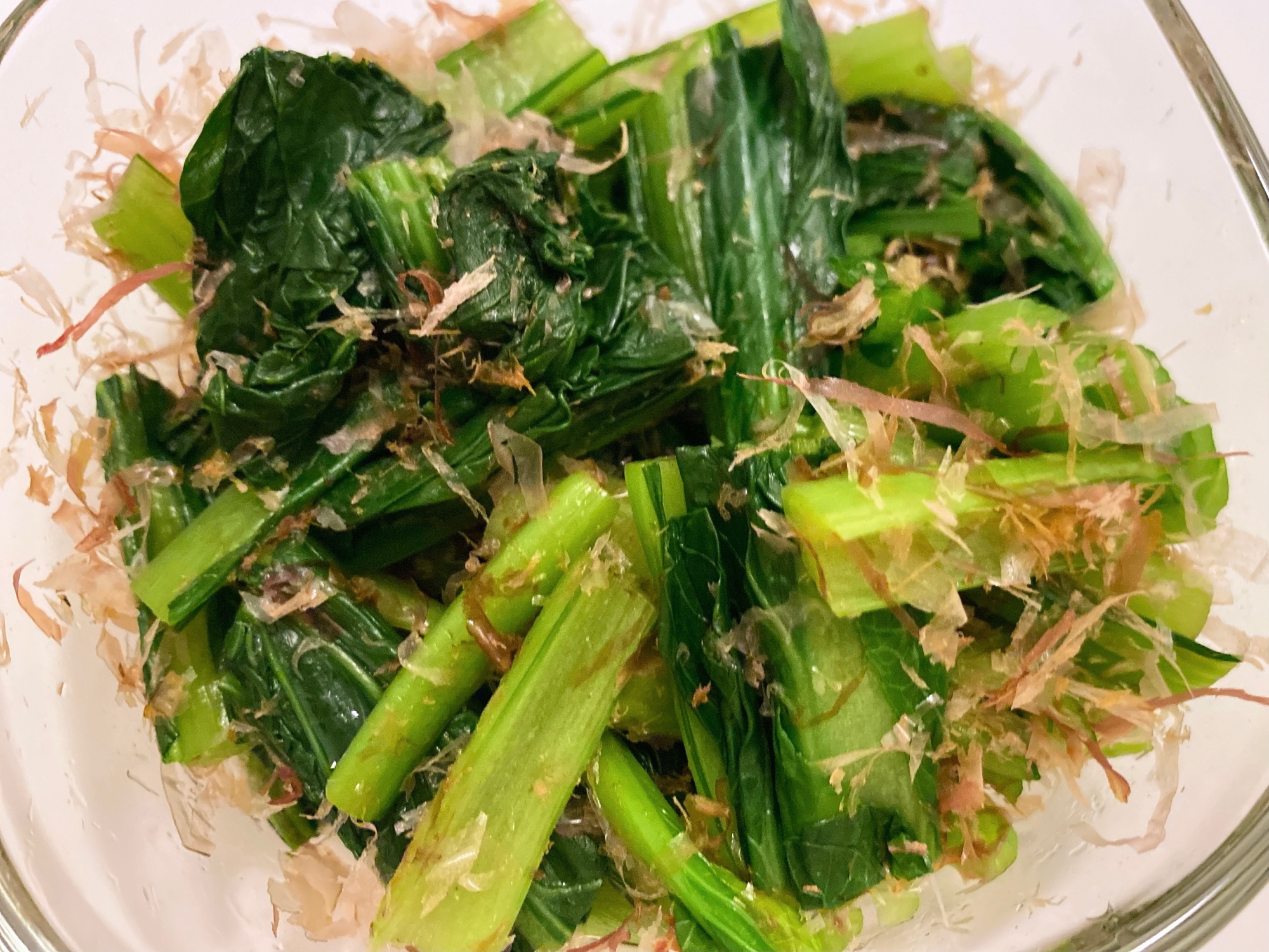 本当に簡単!小松菜のおひたし