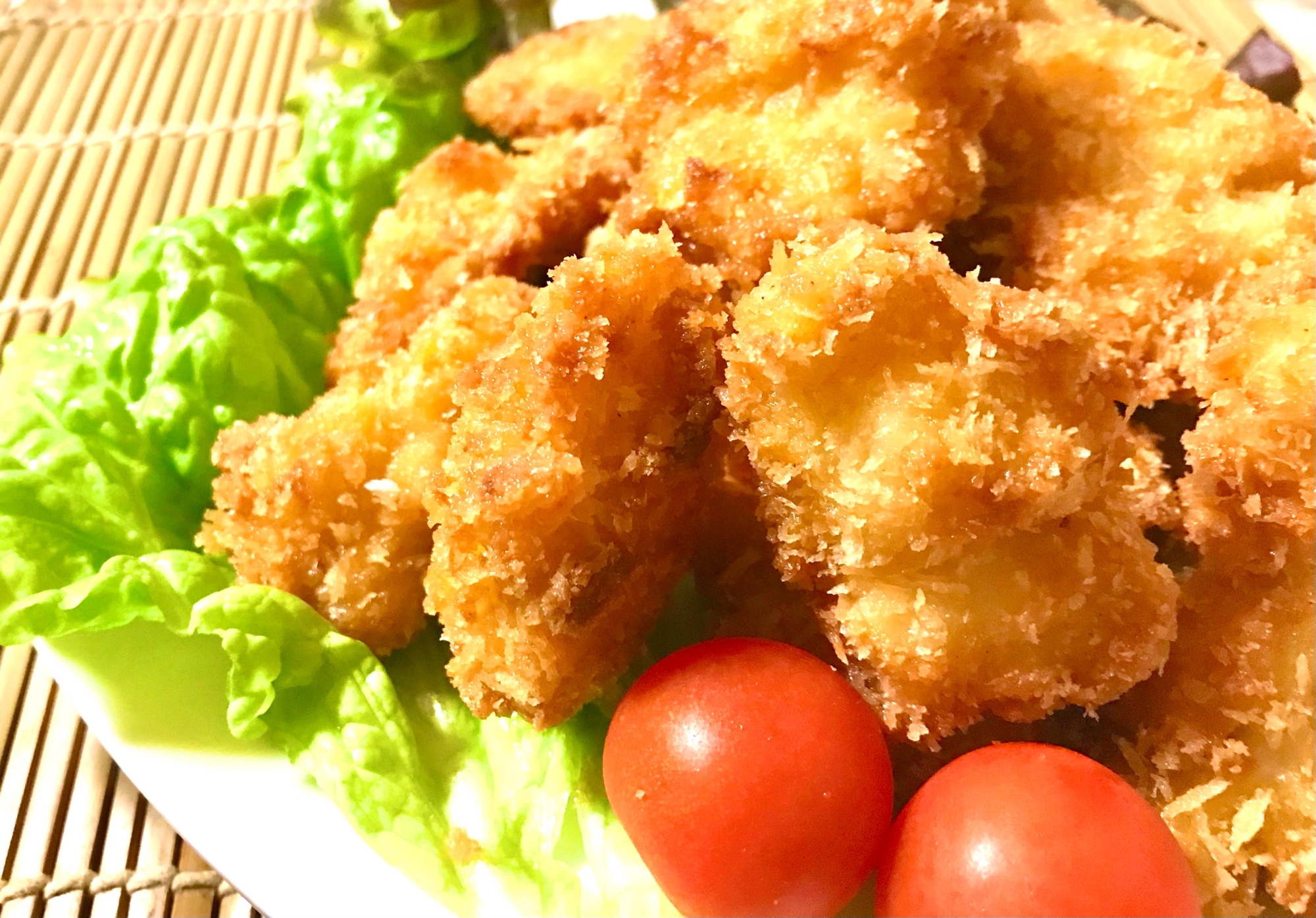 チーズでイカしてる!ひとくちイカフライ