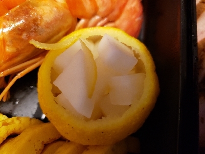 ■10分で..柚子釜紅白なます～おせち料理⑭