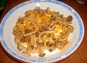 中華風キノコあんかけ卵