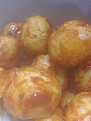 八百屋さんが教えてくれた☆新じゃがいもの甘味噌炒め