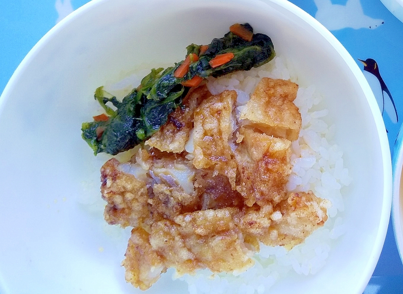 タラの蒲焼き丼