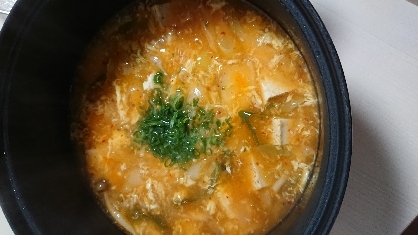 残ったキムチで美味しくいただきました。