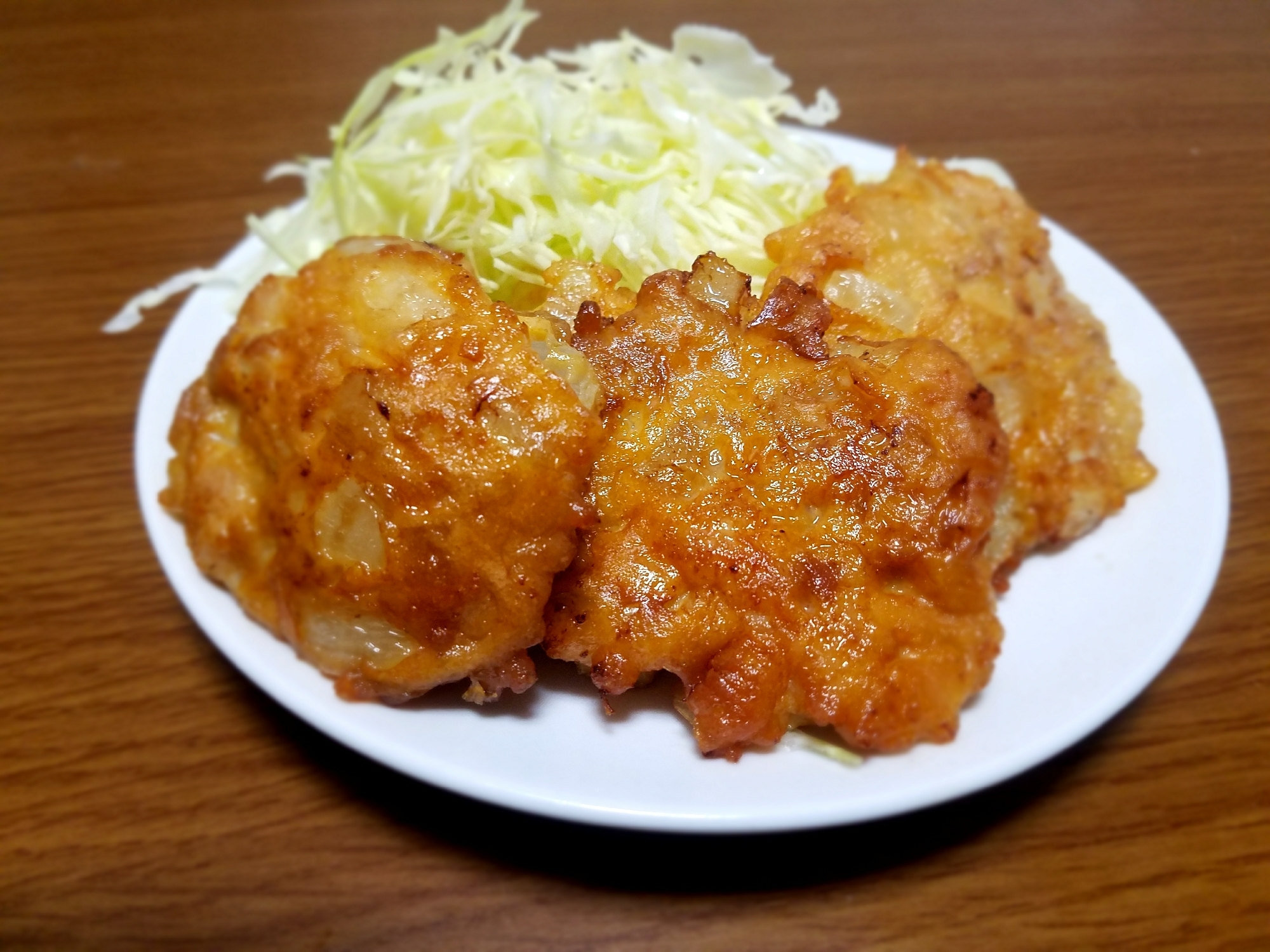 かさ増し！少しの油で唐揚げ