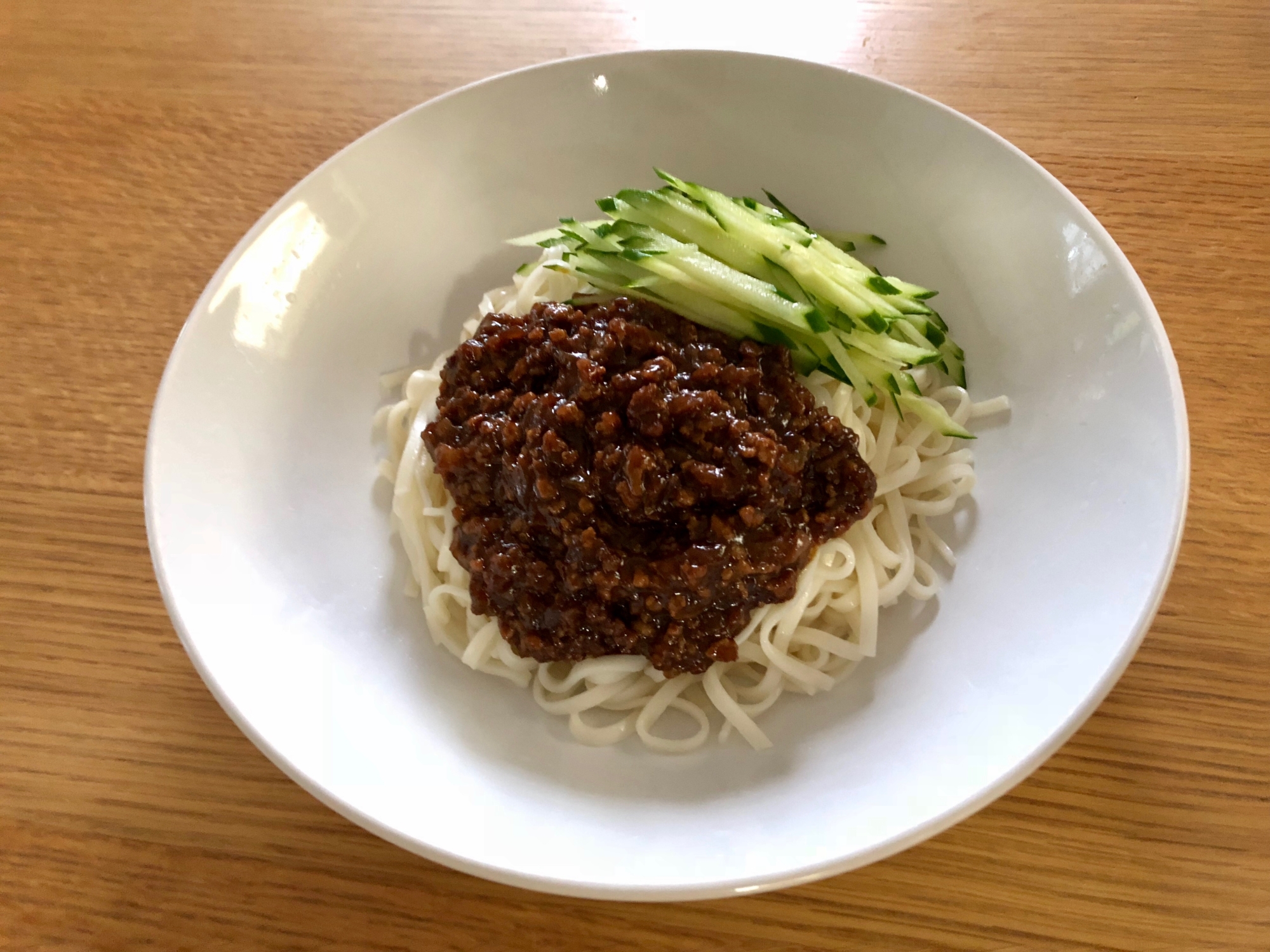 子供大好き甘辛味☆ジャージャー麺