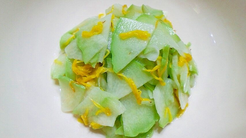 ハヤトウリと菊花の酢の物 レシピ・作り方 by ことんとんとん - 楽天レシピ