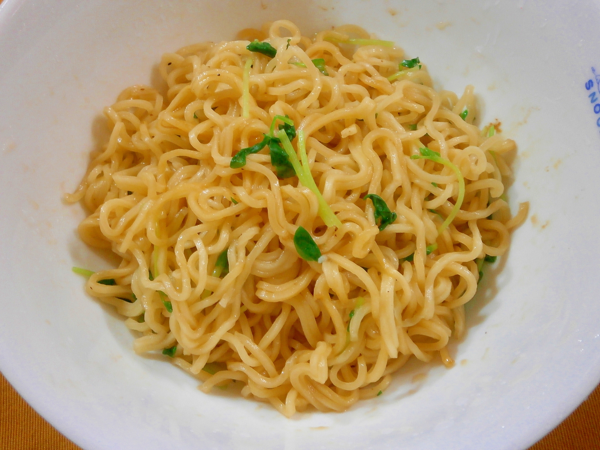 インスタントラーメンで★油そば