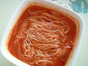 トマトクリーム素麺 レシピ 作り方 By Aoi 楽天レシピ