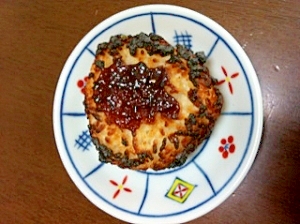 香ばし醤油＆肉味噌の焼きおにぎり♪