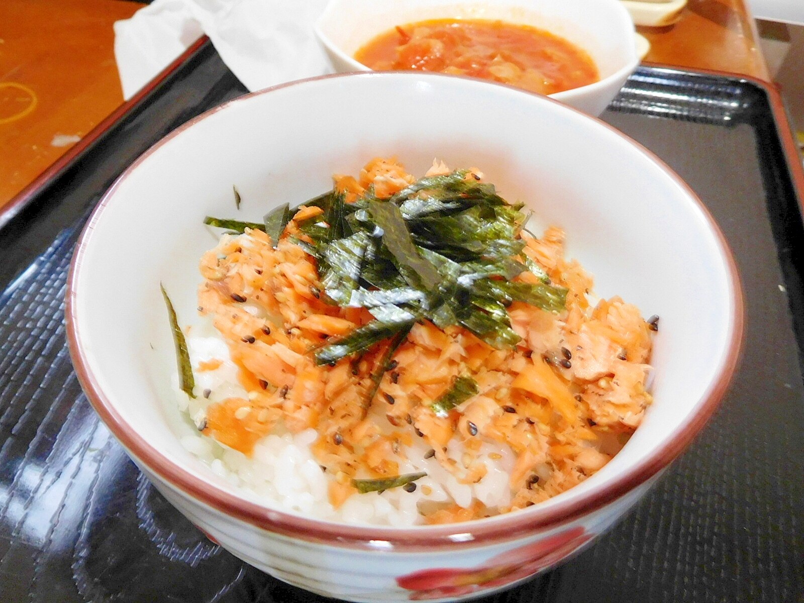 鮭丼 レシピ・作り方 by だんご7 - 楽天レシピ