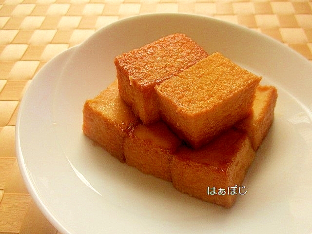 絹揚げ(厚揚げ)の煮物～しっかり味～