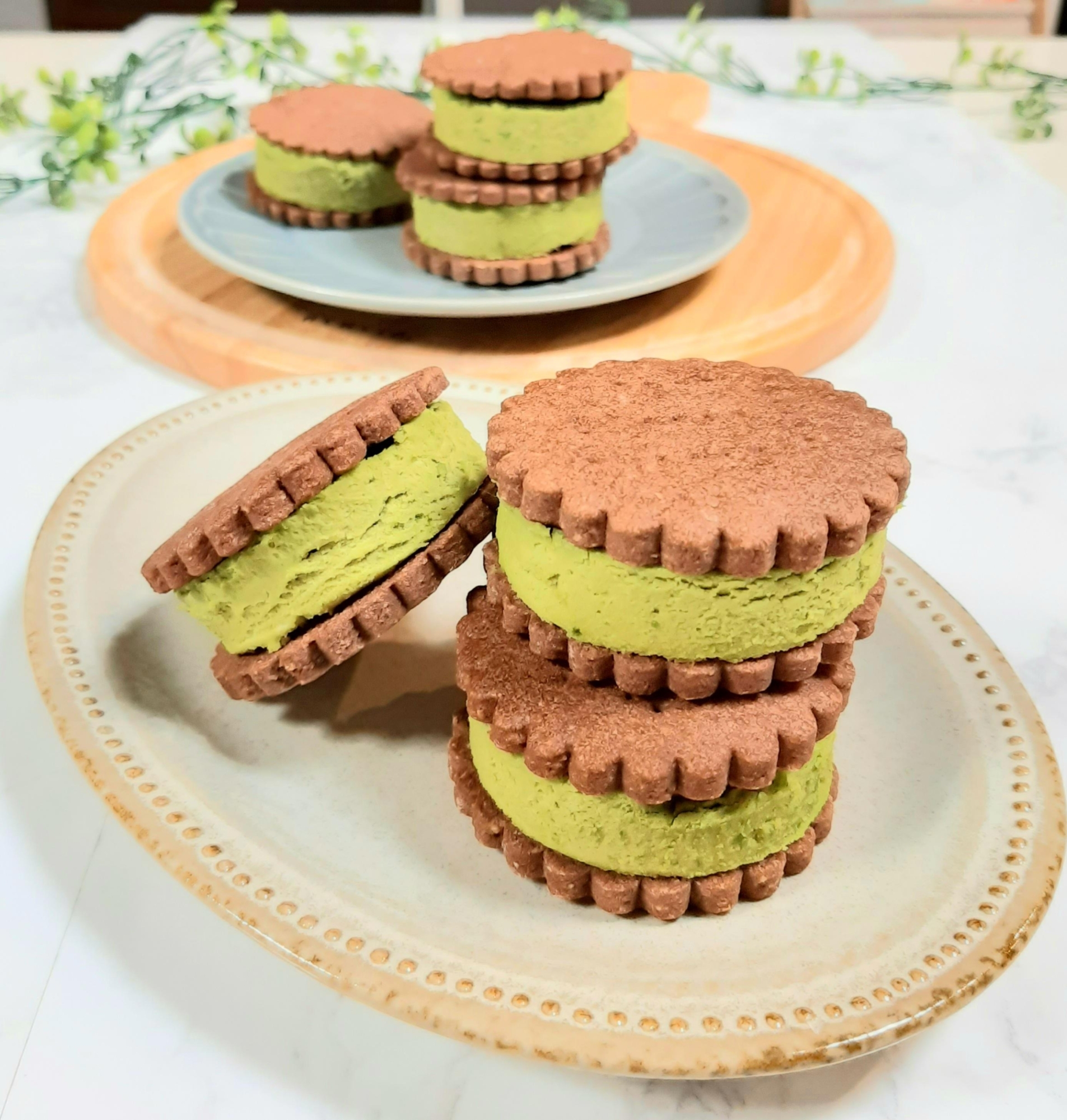 抹茶チーズケーキ
