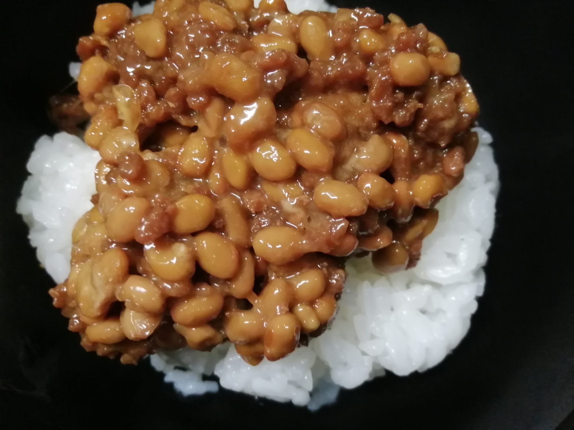 納豆そぼろ混ぜ丼