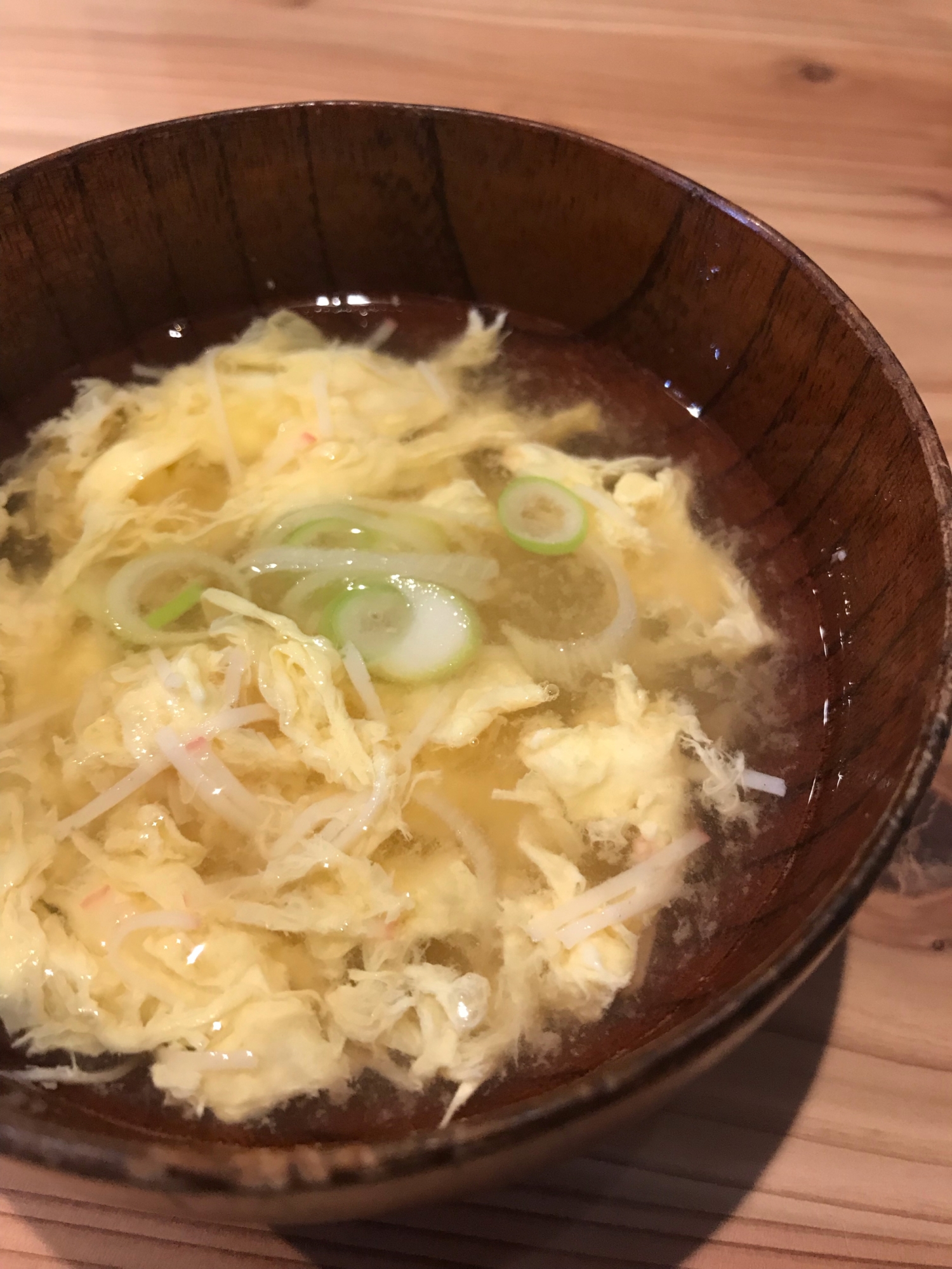 かに玉味噌汁 レシピ 作り方 By Chiba M 楽天レシピ